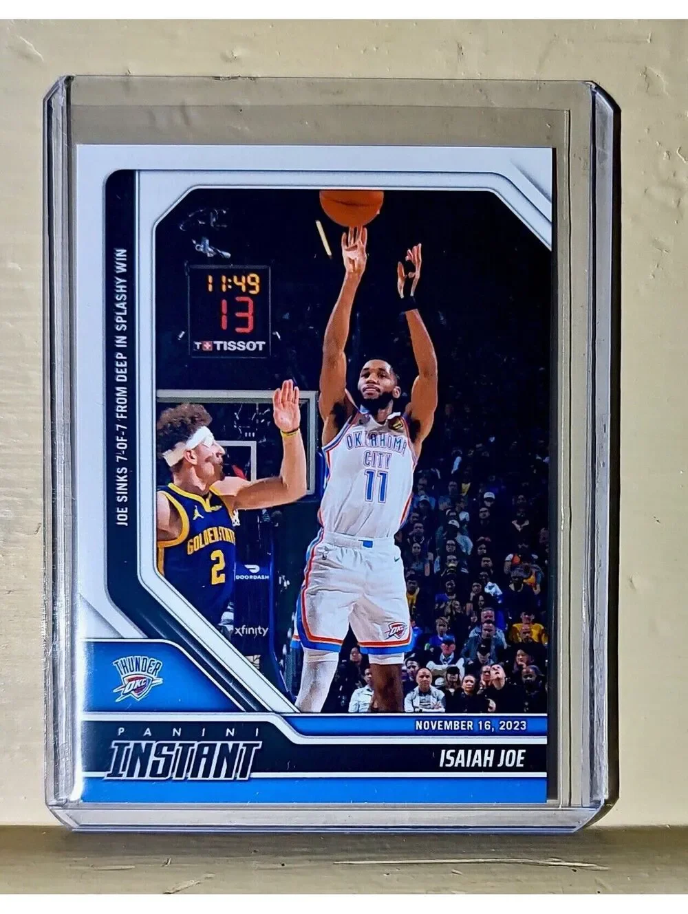 Isaiah Joe 2023-24 Panini #74 NBA Basketball Card Thunder 1 of 76